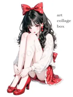 26128 おすそ分けファイル　人物ステッカー　男の子　コラージュ素材