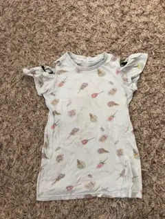 キャンディ柄半袖ワンピース