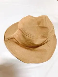 【新品】ベージュ バケットハット ストラップ付き