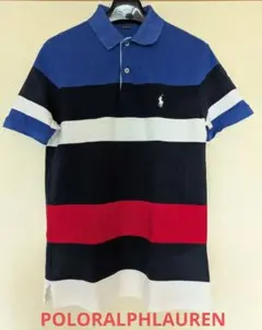 最終価格・ポロラルフローレンCUSTOM SLIMFIT ポロシャツＳサイズのサムネイル