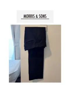 MORRIS & SONS 黒 スラックスのサムネイル