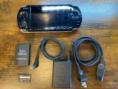 [動作OK] SONY PSP 3000 本体 ブラック 付属品あり