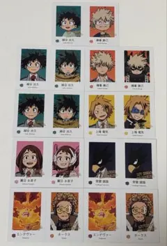 ヒロアカ Wariふぉと！ガチャ カードダス セット まとめ売り