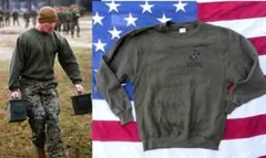 2003" 米軍実物 USMC スエットトレーナー SMALL　J255