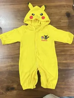 ピカチュウ ロンパース 50〜60 新生児 ベビー ポケモン キャラクター