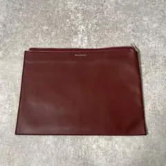 極美品　未使用級　ACNE STUDIOS レザー　クラッチバッグ アクネのサムネイル