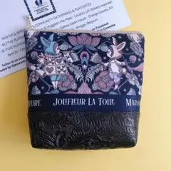 まぁちゃん様専用  293 ジョリーフルール  マチ付きポーチ スリム