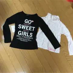 ドーリーリボン カットソー2枚セット♡