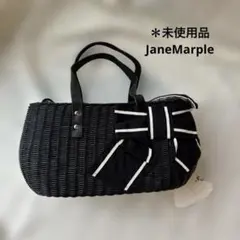 ⭐︎未使用品 JaneMarple キャンバス素材のリボンBag - メルカリ