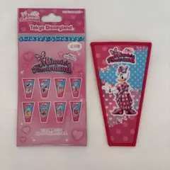 ドナルド　デイジー　ミニパル　ワッペン　2026 ワッペンアクセサリー