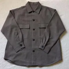 GU CPOシャツ ジャケット チェック柄