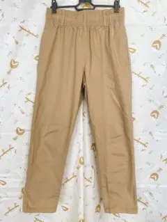 WEGO ベージュ ウエストゴム チノパン