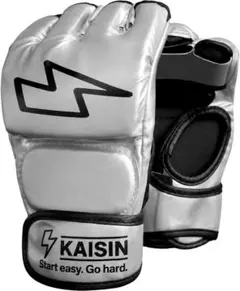KAISIN オープンフィンガーグローブ パンチング グローブ ボクシング 新品のサムネイル