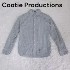 【美品】Cootie Productions 長袖シャツ タッタソール S 白のサムネイル