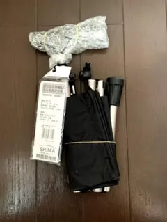 島製作所 折りたたみ細型ネックステッキブラウン 53-1 杖新品未使用 自宅保管のサムネイル