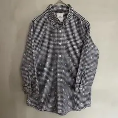 ✨ 美品 ユニフォームエクスペリメント UE SOPHチェック 7分袖 ロゴ