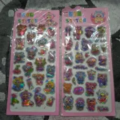 Baby three 3Dキラキラシール