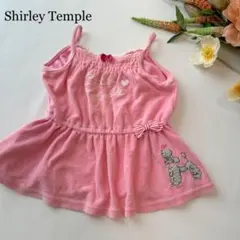 Shirley Templeキャミワンピース（80）トイプードル　リボン　パイルのサムネイル