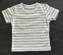 韓国子供服　ボーダー　Tシャツ　90