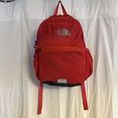 THE NORTH FACE 赤リュック メッシュポケット付き