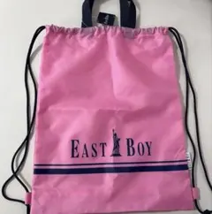 【非売品】　EAST BOY　ナップサック さくらピンクのサムネイル