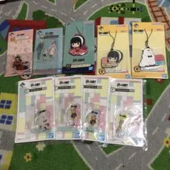 《新品》スパイファミリー　一番くじ　アクスタ＆ラバスト＆ラバーチャーム9点セット