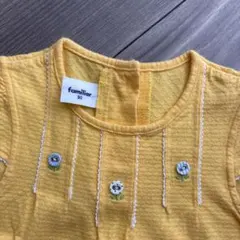 familiar イエロー Tシャツ 90cm