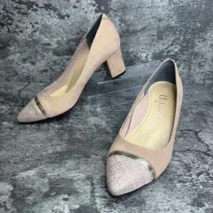 未使用✨ アルテミスバイダイアナ パンプス スエード ピンク 22.5