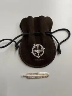 Taro Washimi 唐草フェザー ペンダントトップ Taro Washimi 唐草フェザー ペンダントトップ | Mercari
