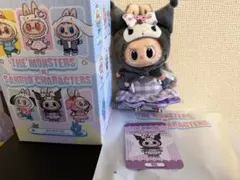 LABUBUラブブ・サンリオキャラクターズ　ぬいぐるみペンダント