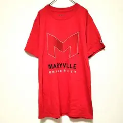 美品❣️チャンピオン Tシャツ 半袖【S】 レッド ユニセックス トップスのサムネイル