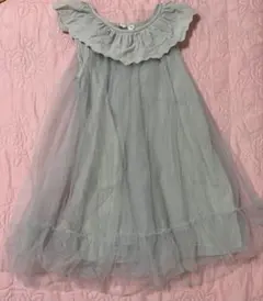 グレー ノースリーブワンピース 120サイズ