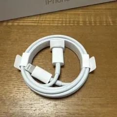 新品未使用　apple 純正　iPhone ライトニングtoタイプC ケーブル③