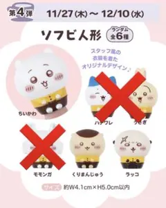 ちいかわ ココス ソフビ人形 第4弾