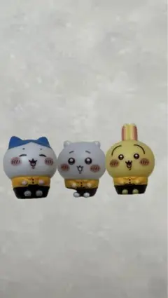 ココスちいかわコラボソフビ人形　ちいかわ　ハチワレ　うさぎ 3個セット