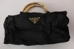 PRADA ナイロン トートバッグ メタルハンドルバックのサムネイル