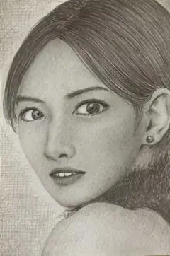 リアリズム ポートレート 鉛筆画2344 - メルカリ