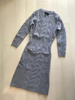 HEARTCLOSET ハートクローゼット ケーブルニットワンピース