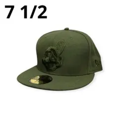 【未使用】NEW ERA 59FIFTY インディアンス 7 1/2
