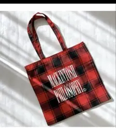 LEE付録新品未開封チェック柄トート