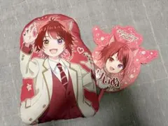 莉犬くん クッション & うちわ ストロベリープリンス