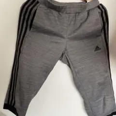 adidas 3本ライン グレー ジャージ Lサイズ - メルカリ