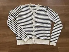 ZARA ストライプカーディガン