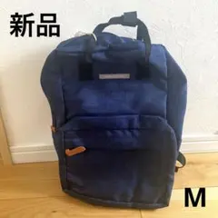 新品 apres les cours キッズ　リュック Mサイズ ネイビーのサムネイル