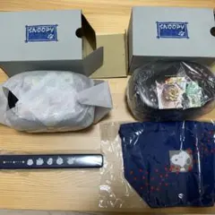 SNOOPY スヌーピー お弁当、箸、袋、セット