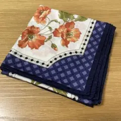 Royal Doulton 花柄ハンカチ