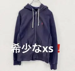 Polo by Ralph Lauren ジップパーカー 紺 xs swag短丈