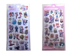 ズートピア ぷくぷく立体シール 2枚セット 3D 海外製