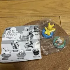 ポケモン　カプセルトイ　ぎらぎらサンシャイン ピカチュウ　モクロー