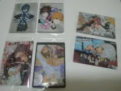 デスノート ウエハース ビジュアルレア カード 6枚